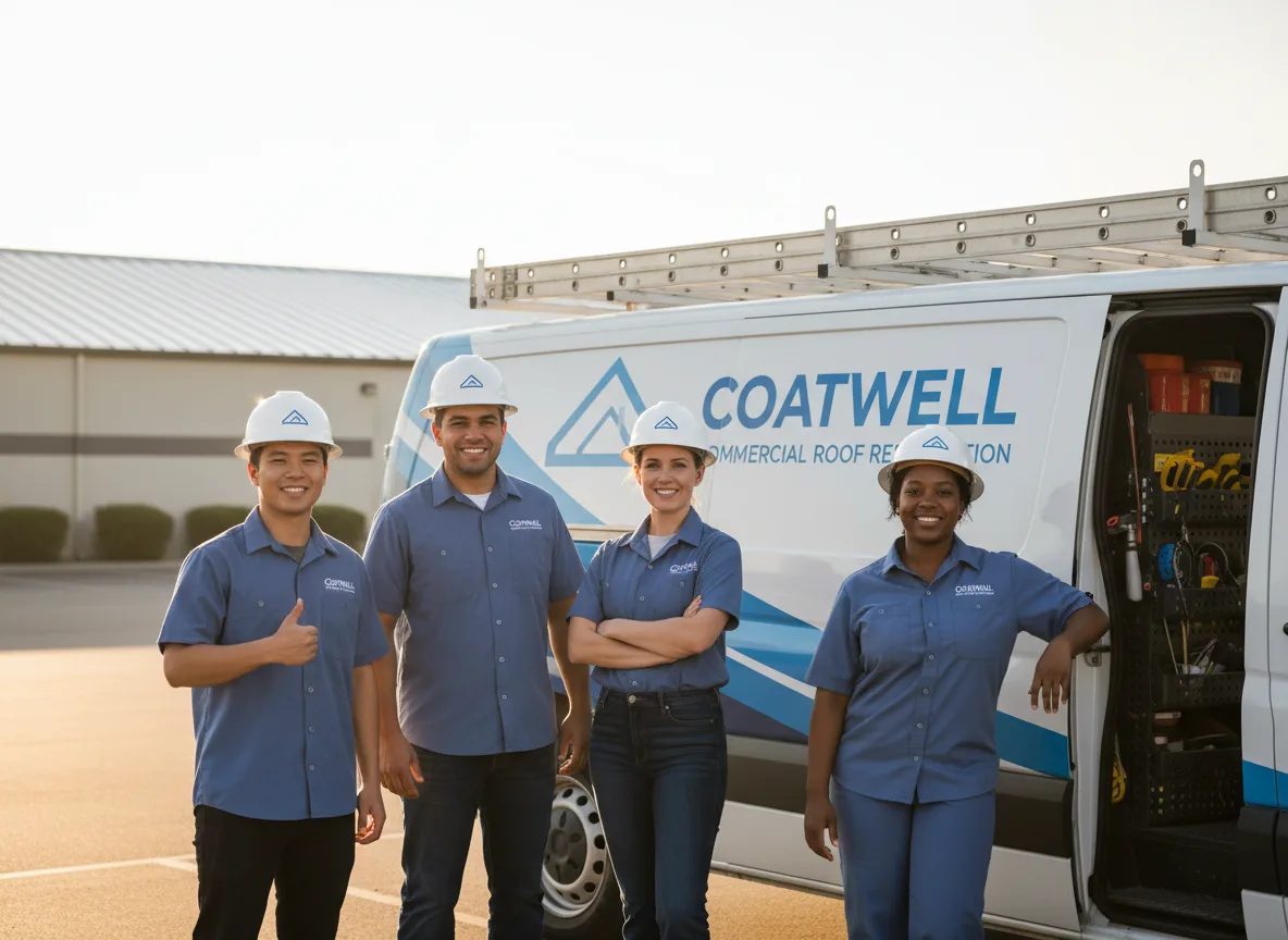 Commercial roof coating company in Chilton, TX